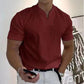 🎁Venta Caliente 49% OFF⏳2025 hombre moda holgada cuello V manga corta verano