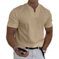 🎁Venta Caliente 49% OFF⏳2025 hombre moda holgada cuello V manga corta verano