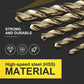 🥳2026 HOT SALE🥳💞50K+ SOLD!🛠️🧰 50% OFF! 99‑Piece Titanium Drill Bit Set – 1.5‑10mm full range, HSS titanium‑coated. Drills wood, plastic, PVC & thin metal. A must‑have for every DIYer! ⚡✨