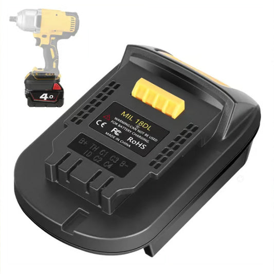 Adaptador de batería de litio para herramientas de batería de 18 V