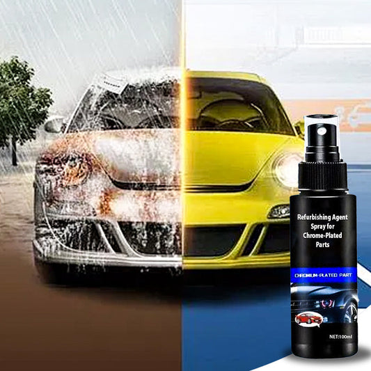 🔥ÚLTIMO DÍA - COMPRA 2 Y LLÉVATE 1 GRATIS 🔥Agente restaurador en aerosol para piezas cromadas