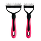 Dual-Sided Pet Grooming Rake