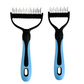 Dual-Sided Pet Grooming Rake